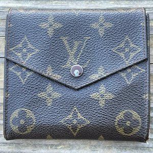 Vintage Louis Vuitton Monogram Portefeiulle Elise Trifold Wallet